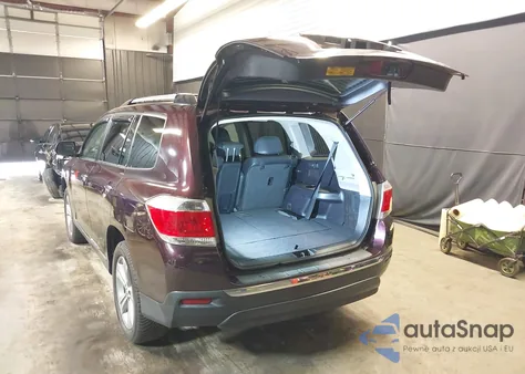 2012 Toyota Highlander Limited V6 z USA, uszkodzony, nr VIN 5TDDK3EH5CS161442